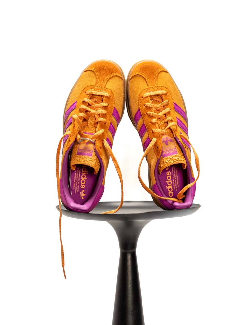 adidas Gazelle Platform Sneakers in Orange and Purple - Picture 2 of 6